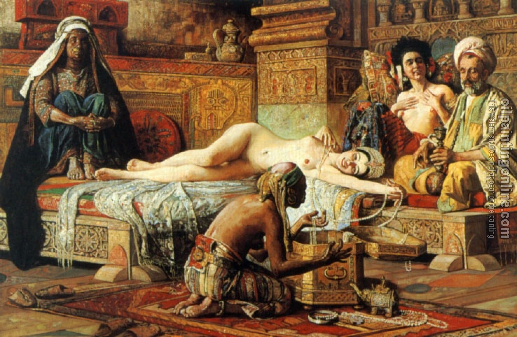 Tornai, Gyula - In the Harem